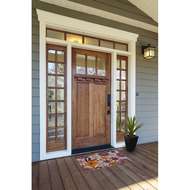 Blossom 24X36 Coir Doormat By Kosas Home