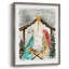 «Unto Us A Child is Born», reproduction encadrée - bois massif-1882989023