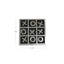 Ensemble de jeu Tic Tac Toe Parlex-70404047