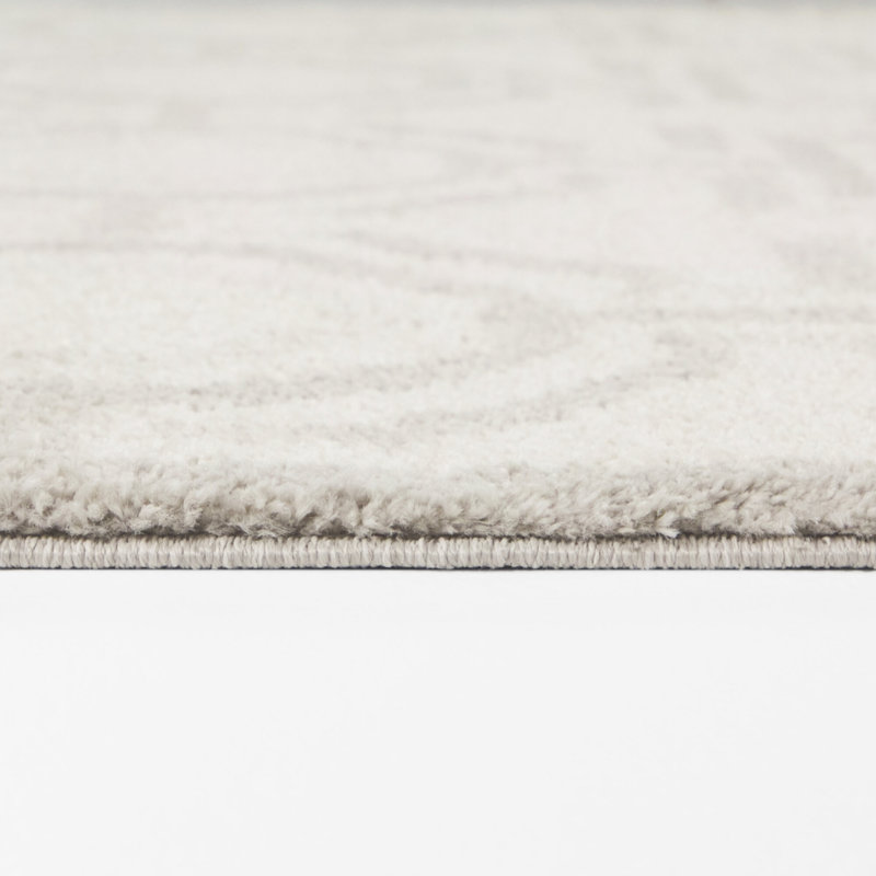 Tapis gris / crème Eos, Rectangle 5 pi 3 po x 7 pi