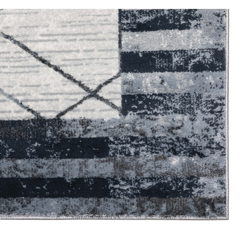 Abadou Geometric Area Rug, Rectangle 200 x 290cm