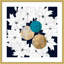 «Blue Soph sophistiqué Christmas III» par Wood, reproduction d'art encadrée-67710614