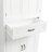 Bathroom Storage Cabinet With Doors And Drawer, Multiple Storage Space, Adjustable Shelf-711072707