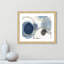 Infini indigo - Art encadré autoportant-64072725-64072726