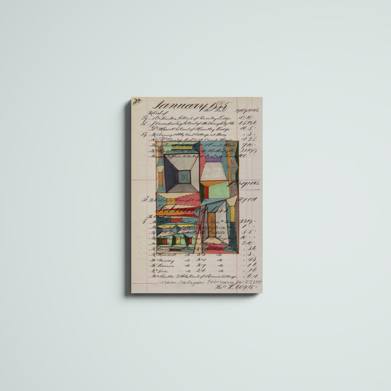 Journal Sketches VII, H 30 po x l 20 po x P 1,25 po