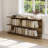 69" Rustic Brown Storage Console Table For Entryway