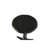 Round Wooden Small End Table, Vintage Pedestal Side Table & Accent Nightstand for Living Room, Bedroom & Entryway-1861265693