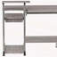 Bureau d'ordinateur complet, gris-1896454866