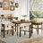 Arm Chair, Barrel Dining Chairs Set Of 2, Upholstered Curved Backrest Chair With Wood Frame For Kicken Dining Room-1038167411-1038167408