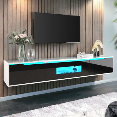 TV Cabinet With Color Changing LED Light