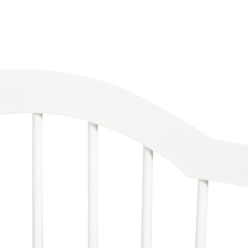 Free Standing Pet Gate, White
