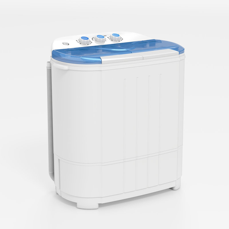 Auertech High Efficiency Portable Washer & Dryer Combo in with Child Safety Lock White