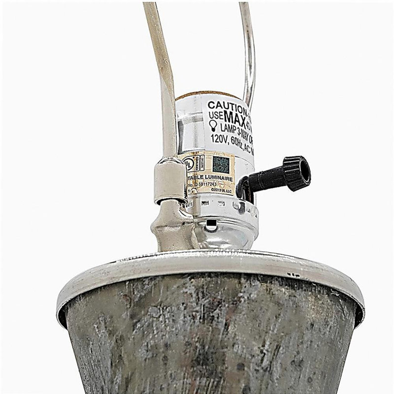 D15x23 "Lampe de table en forme de bouteille