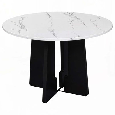 Table de salle à manger ronde pour 4
