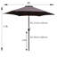 Parasol de marché 108 po Paquel-51248173