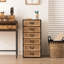 Armoire industrielle 30,7 po H 6 tiroirs