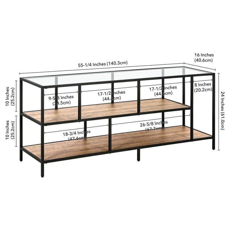 Winthrop Unfinished TV Stand for TVs up to 60"