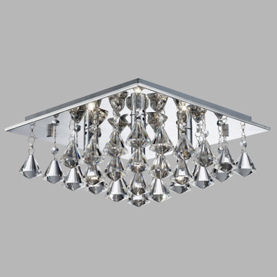 Kessler Crystal Flush Mount