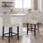 Upholstered 26'' Counter Stool With Solid Wood Frame-104093393-103430629