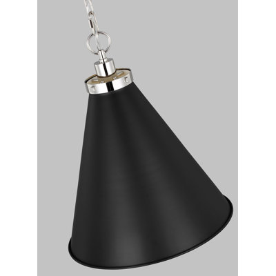 Arnell Single Light Metal Dimmable Pendant