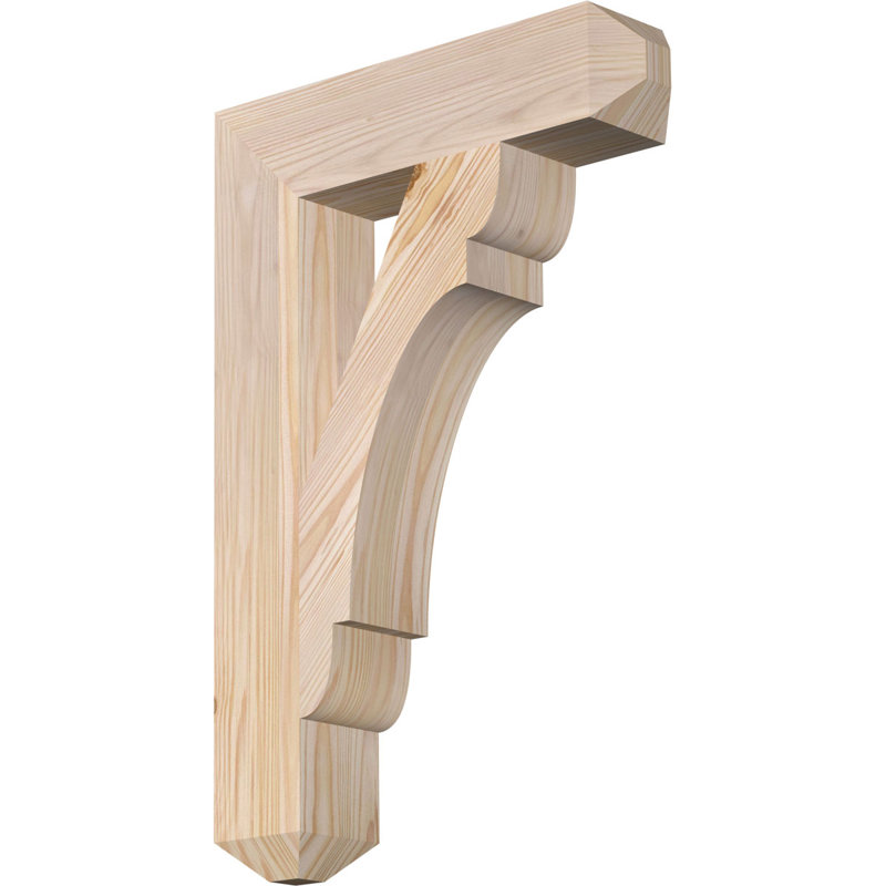 Support pour artisan olympique, Douglas (lisse), 24"H x 3.5"W x 16"D