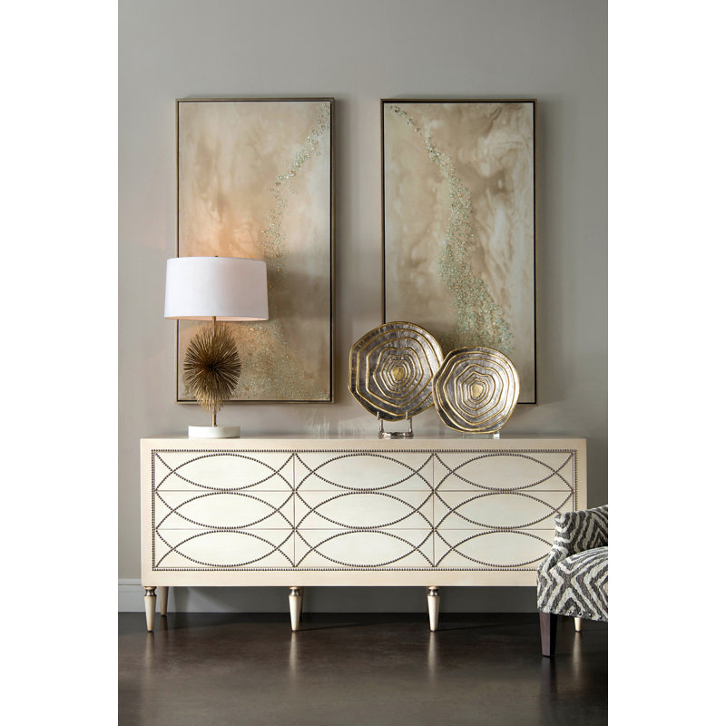 Sepia Abstract II Print by Mary Hong