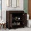 Meuble-lavabo autoportant 36 po avec comptoir en marbre de culture et porte à fermeture en douceur-1851772268-1851772270