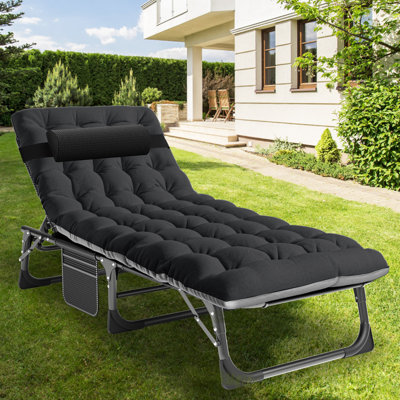 Folding Bed, Three Fold Bed With Different Colors and Styles Outdoor, Indoor