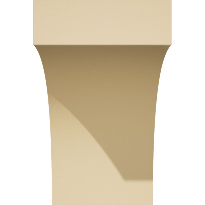 Corbeau en uréthane Huntington Signature l 3 1/2 po x P 6 po x H 6 po, H 6 po x l 3,5 po x P 6 po