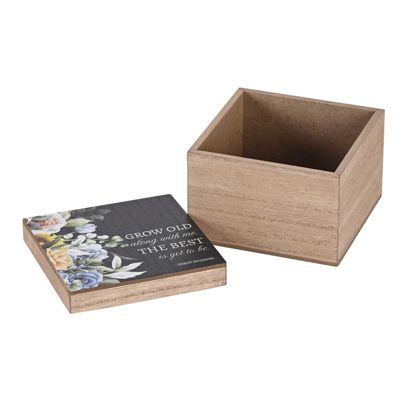 Keepsake Box Grow Old Long With Me