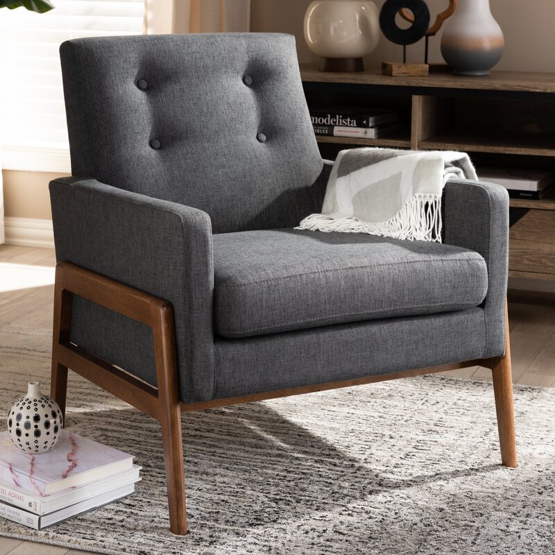 Wade Logan® Keralup Upholstered Armchair & Reviews 