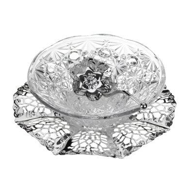 Queen Anne Decorative Silver Plated Jam Dish