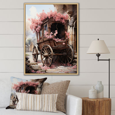 " Romantic Wedding Cart Journey "