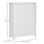 Armoire de rangement en acier de style industriel Heslin, organisateur de rangement en métal avec tablettes réglables à 2 niveaux pour le salon ou le bureau à domicile-1187779333