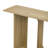 Modern & Curved Design Ash Veneer Console Table With Shelf-223341368