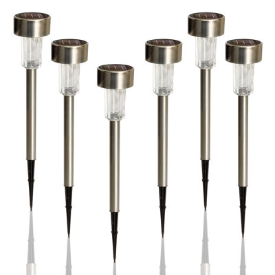 Stainless Steel Solar Powered Integrated LED Pathway Light