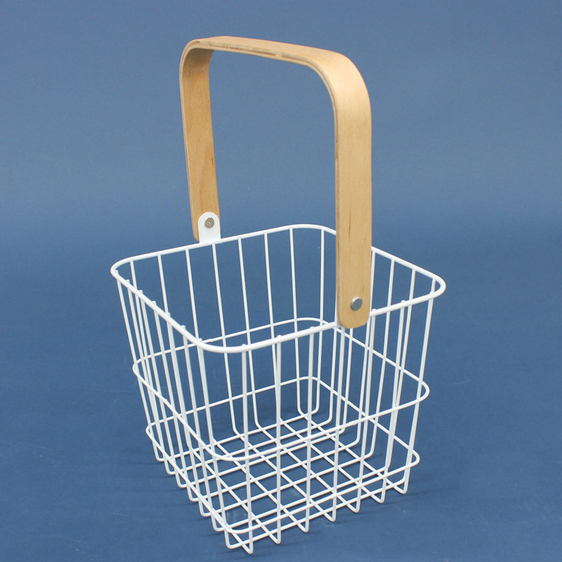 Panier en fil de porte rectangulaire