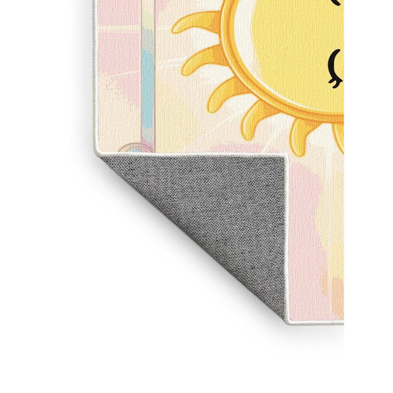 Tapis pour chambre de bébé Zoomie Kids, Rectangulaire 3 pi x 5 pi