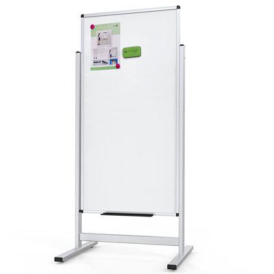 Double-Sided Magnetic Stand Whiteboard