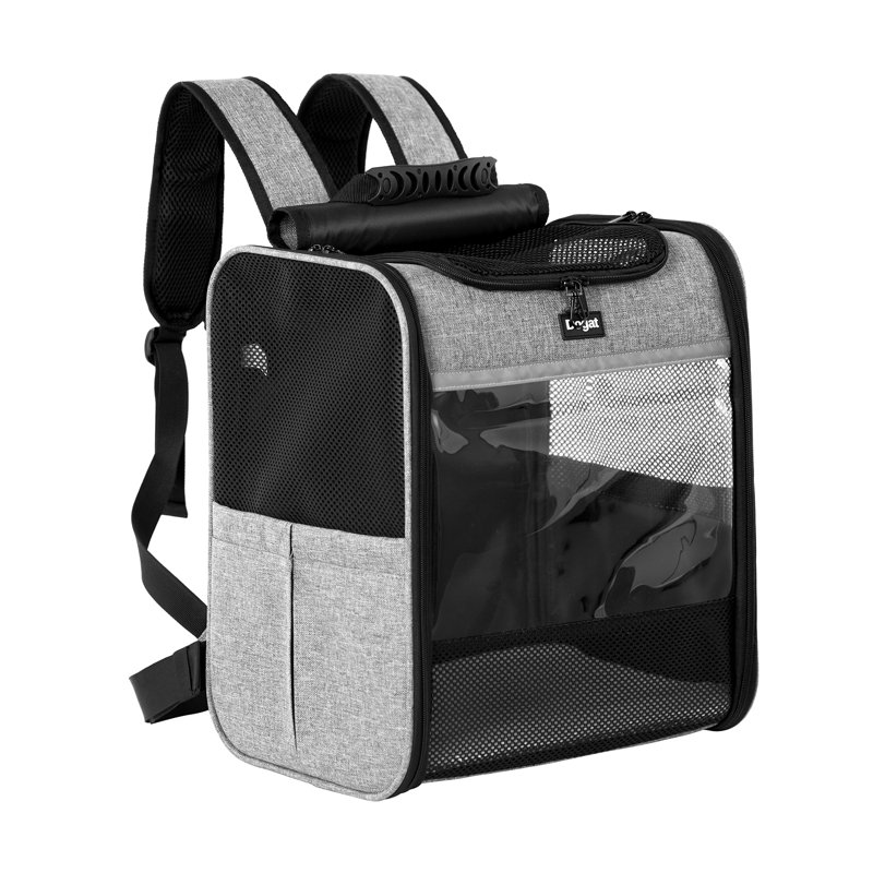 Pet Carrier with 1 Door, Grey