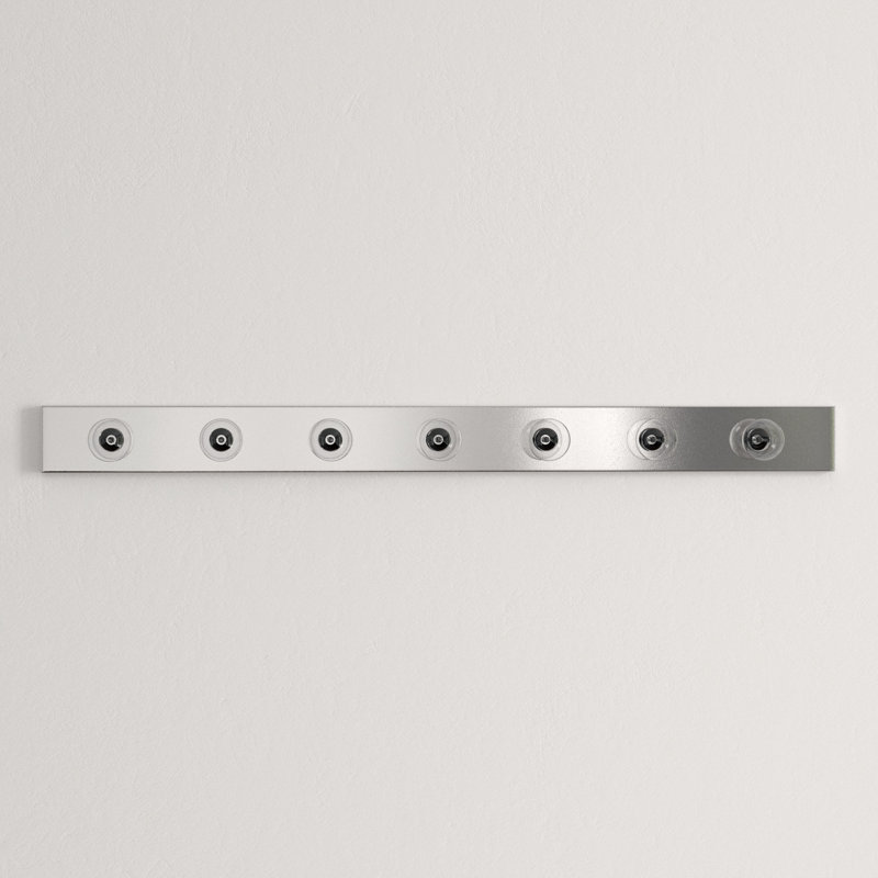 PL Series 7-Light Bath Bar, Black