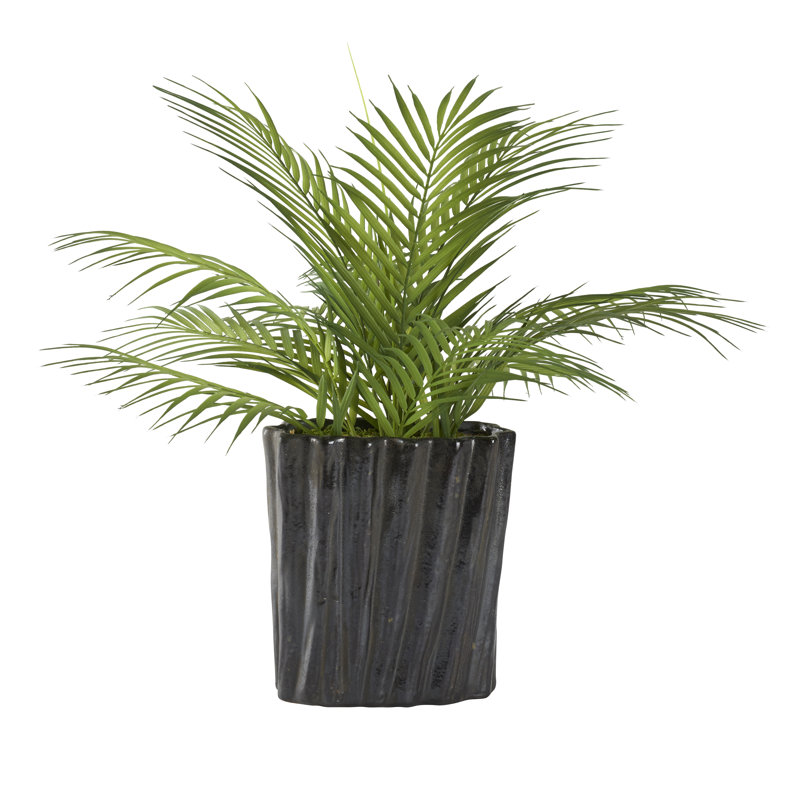 Jardinière en céramique Areca, H 24 po x l 16 po x P 16 po