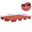 Auvent de remplacement en tissu orange Maylin-56165065-56165069