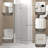 Tempered Glass Bifold Shower Door