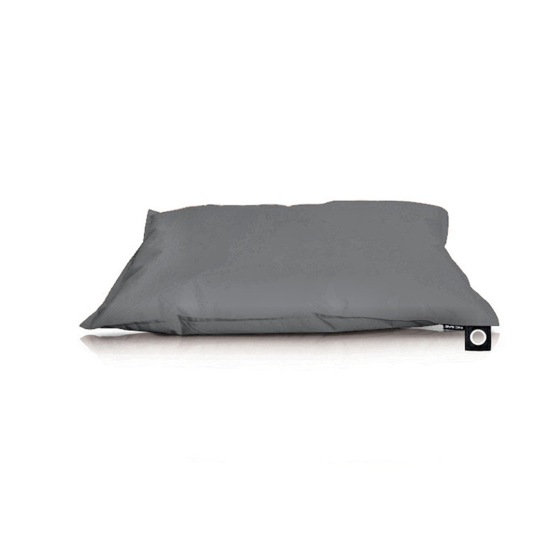Polyester Outdoor Friendly Refillable Classic Bean Bag, Grey