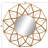 Belinda Metal Circle Wall Mirror