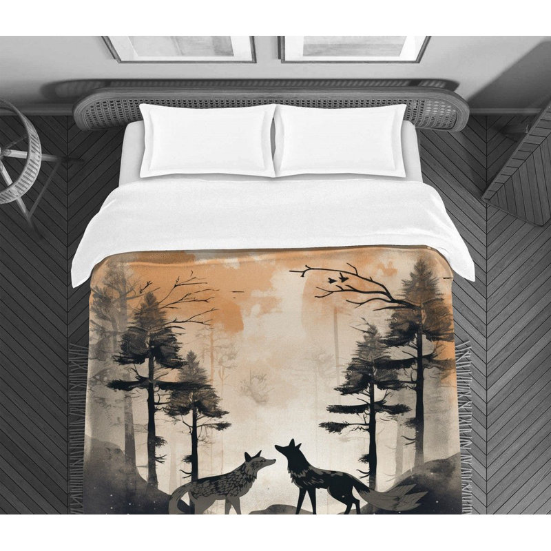 Fox Forest Jametria Bedding, Queen Comforter