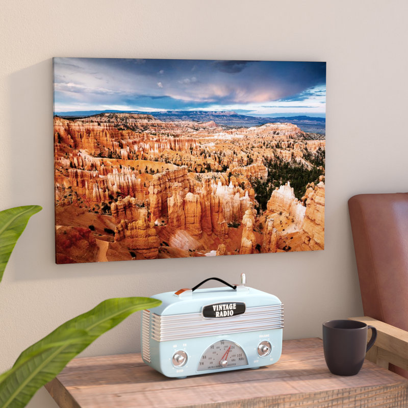 « last light, bryce canyon national park, utah, usa », reproduction de photo sur toile tendue, H 8 po x l 12 po x P 0,75 po
