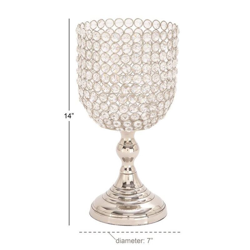 Ouragan en aluminium et cristal