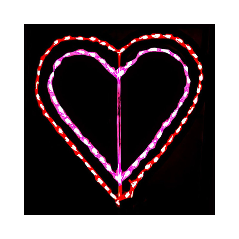 Beating Heart Animated LED Display